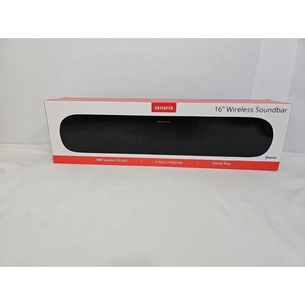 Aiwa 16 Inch Wireless Speaker With Built-In Bluetooth  10W Speaker - New‎ In Box